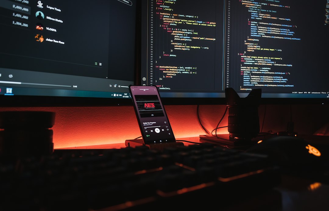 Software engineer inspecting distributed microservice logs on dual monitors — Epex Knowledge Hub